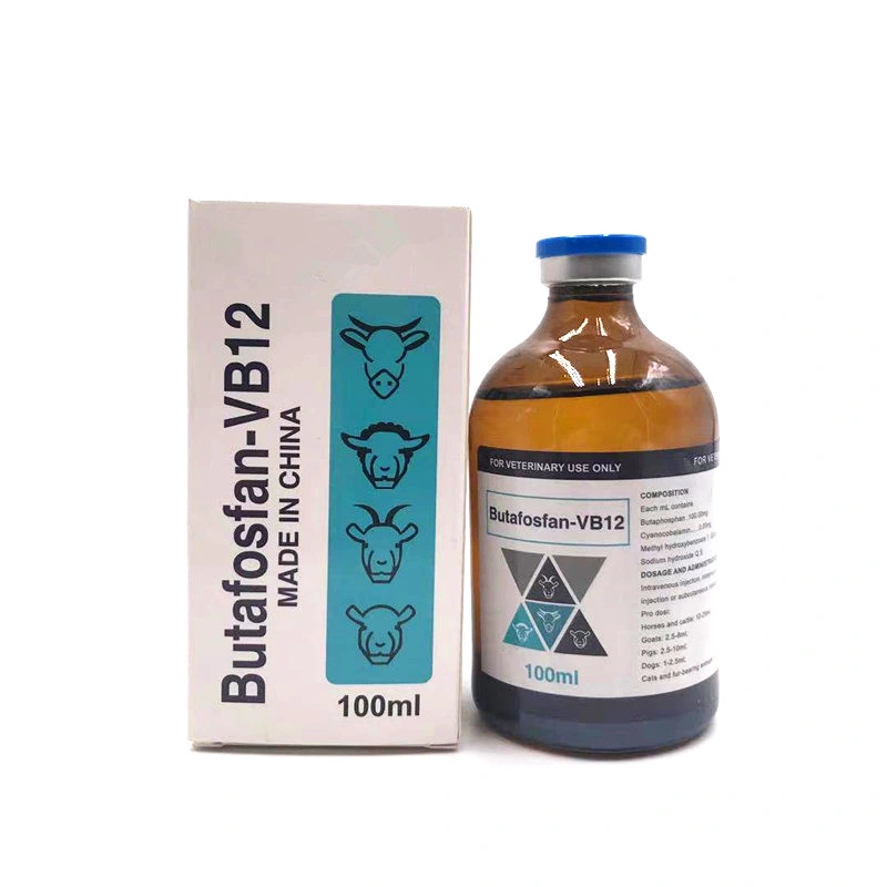 Butaf+Vb12 Injection Veterinary Medicine for Animal Use with Good Quality