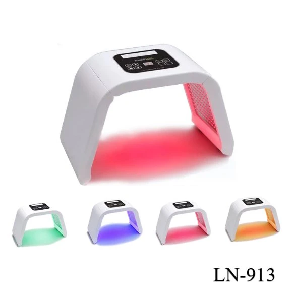 4 Colors LED Facial Therapy Machine Skin Care Beauty Equipment