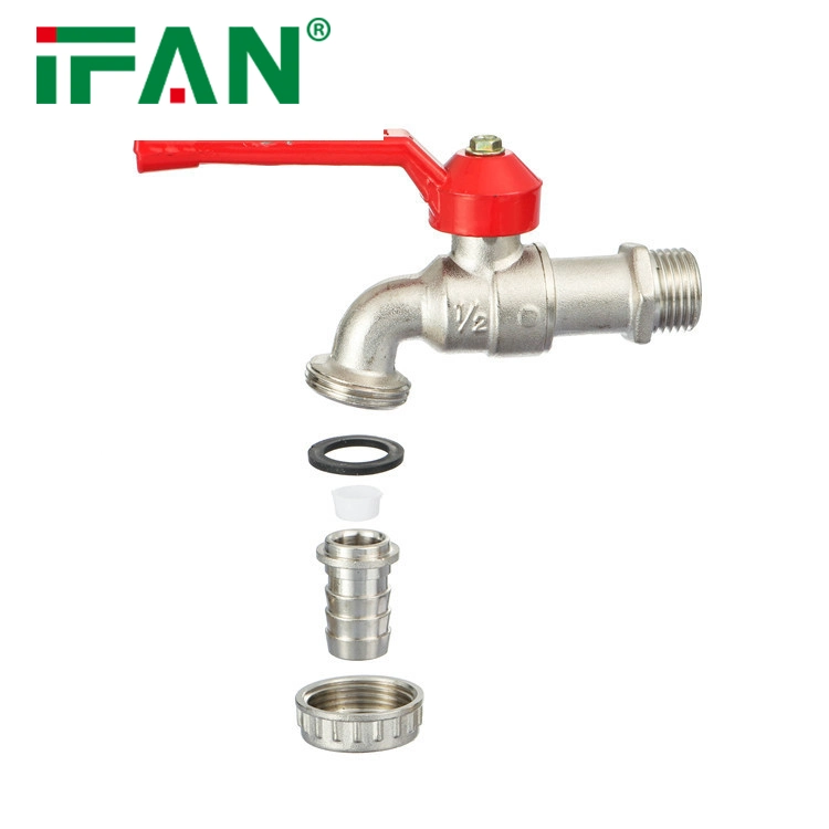 Ifan High quality/High cost performance Single Handle Brass Kitchen Tap Brass Water Bibcock