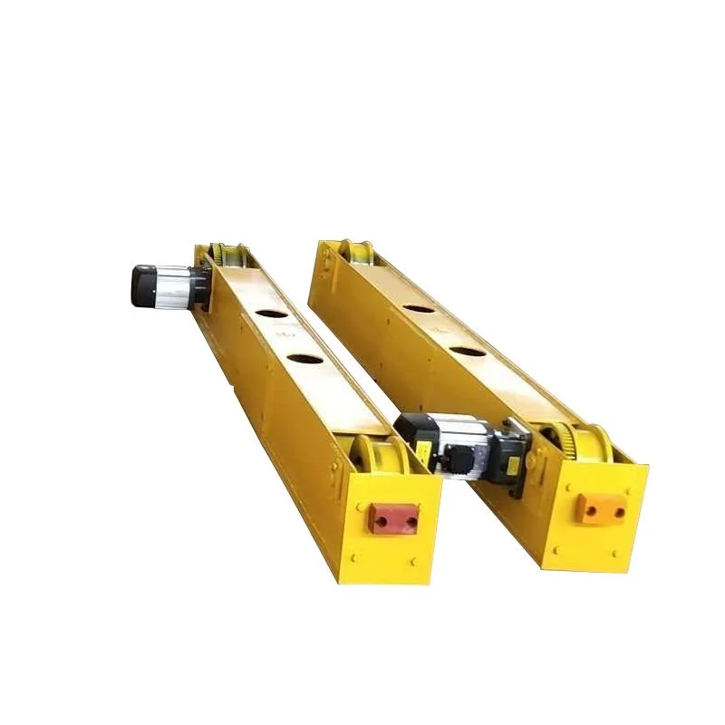 Electric Motor End Beam Travelling Overhead Crane End Trucks