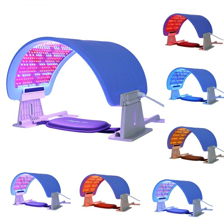 7 Цветные светодиодные фотонного терапия омоложения кожи лица уход лампа PDT LED красоты устройство для домашнего использования