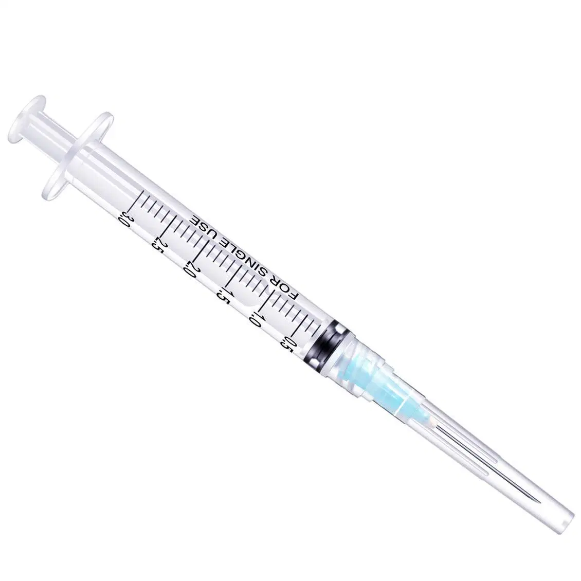 Disposable Medical Luer Lock 0.5ml/1ml Insulin Syringe with Needle