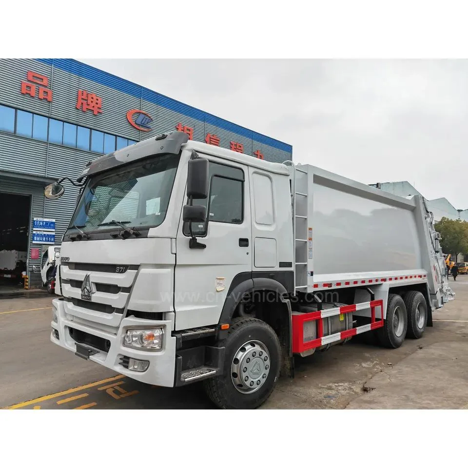 Sinotruk HOWO 6X4 20m3 comprimé corps Camion Poubelle Euro2