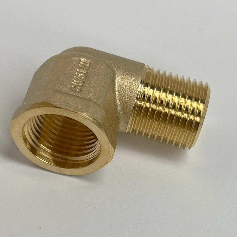 Brass Male Female Thread Copper Plumbing System Sanitary Elbow Pipe Cross Tee Fittings