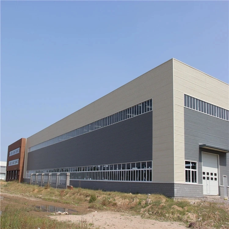 Gable Frame Prefabricated Steel Warehouse Building Storage School House