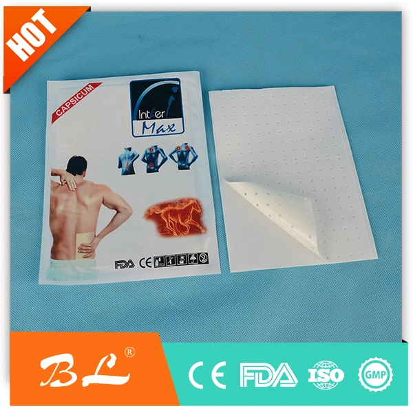 Capsicum gesso Pain Relief Patch 2017 melhor efeito Reumatism de alívio Gesso Pain Perforated Capsicum