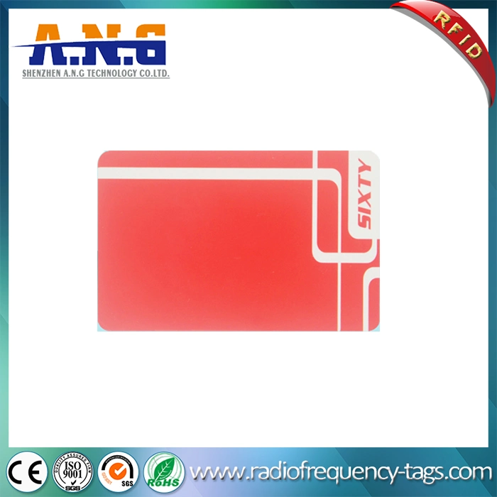 Offset Printing PVC RFID Smart Card 100000 Times Endurance