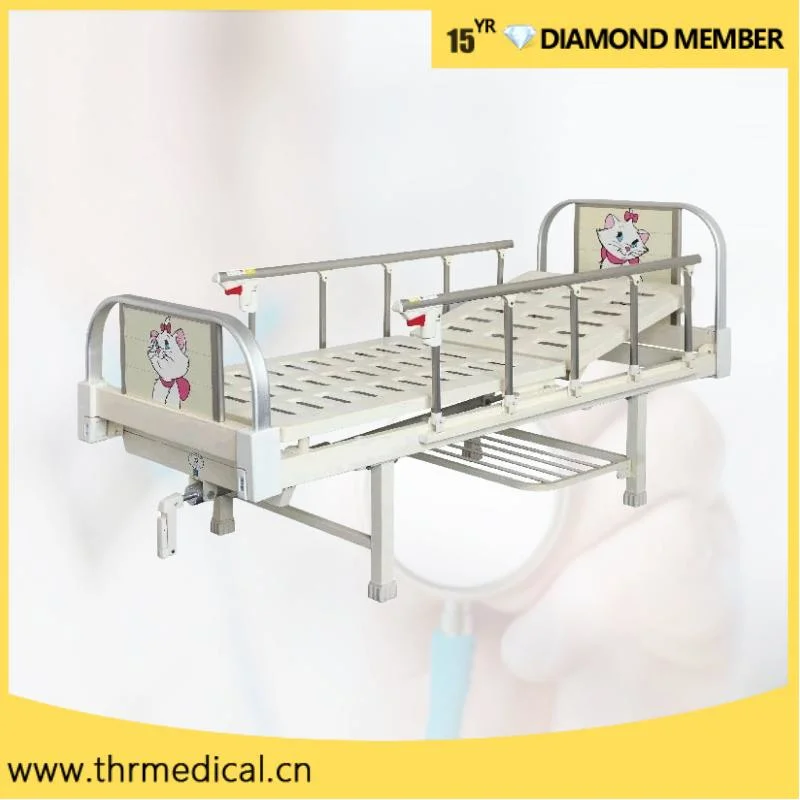 أثاث المستشفى من الفولاذ المقاوم للصدأ سرير الأطفال سرير رعاية الأطفال حديثي الولادة (thr-CB001)