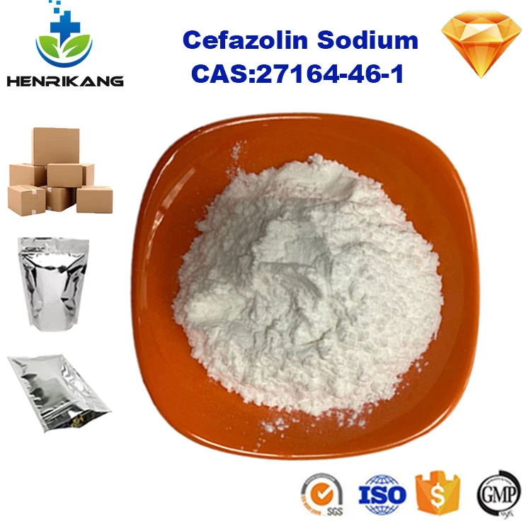 Antibiotic Cefazolin Sodium Powder CAS 27164-46-1 Raw Materials Purity Cefazolin Sodium Salt