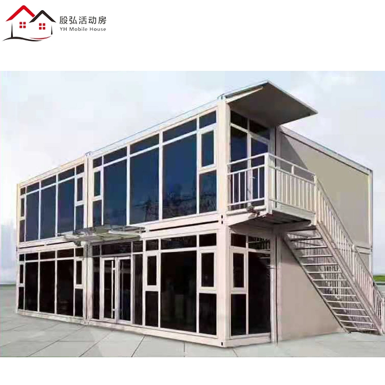 China ISO zertifiziert Prefab Mobile modulare winzige Stahlstruktur Rahmen Montieren Flat Pack Container House