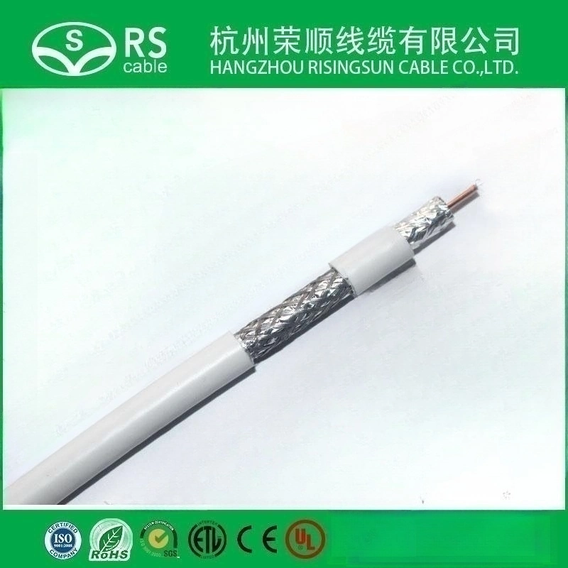 75ohm Rg59/RG6/Rg11 Coaxial Cable with UL/ETL/CPR/Ce/RoHS/Reach Approved