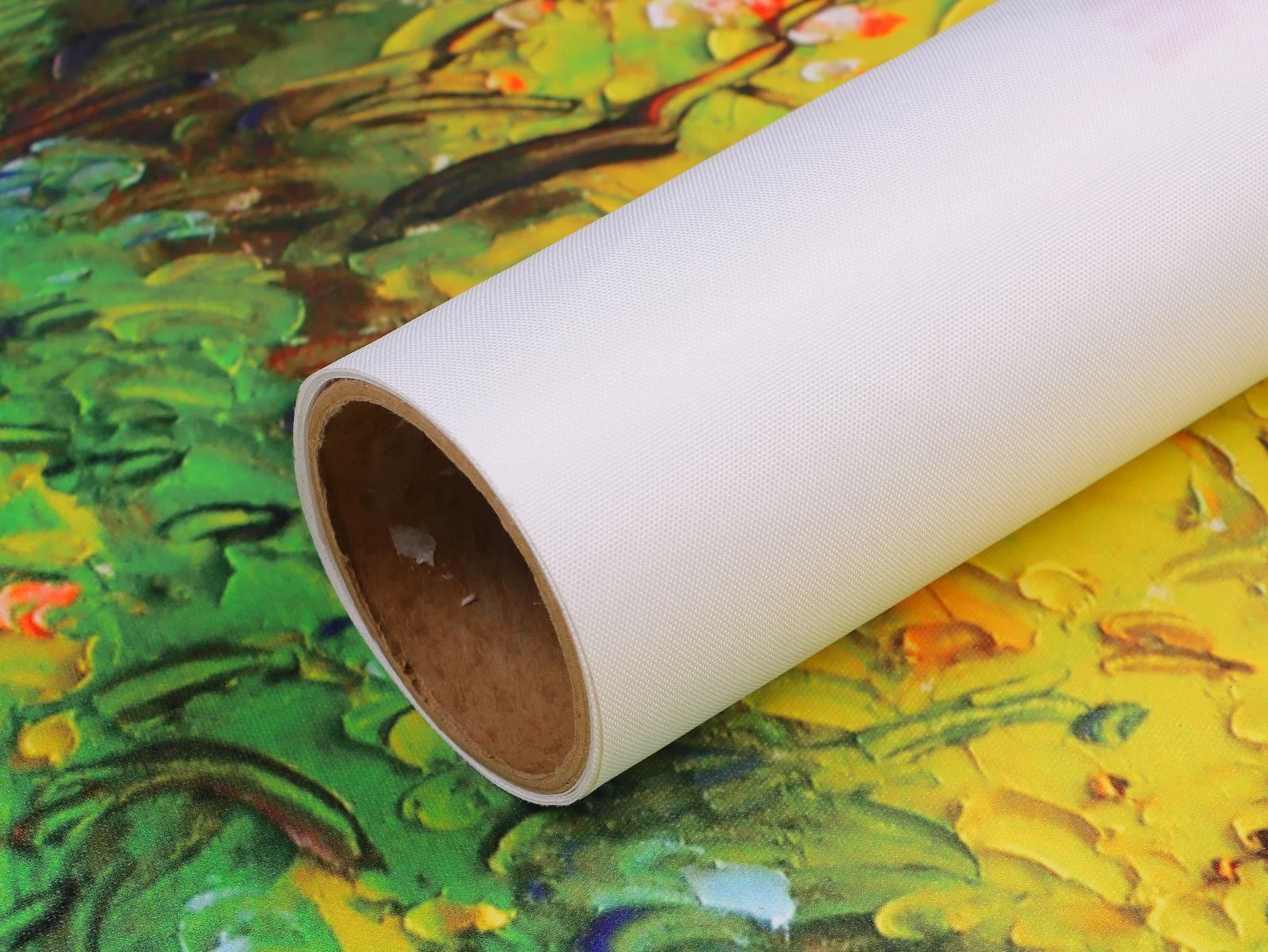 White Blank Matte Semi-Glossy/Glossy Polyester/Cotton/Polycotton Inkjet Art Canvas Paper Artist Canvas for Digital Printing