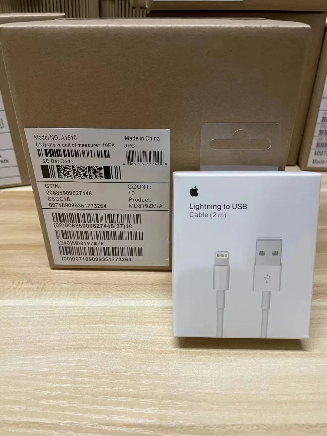 High quality/High cost performance Fty Price Cell Phone Charging Data USB to Lightning Cable for Apple Products