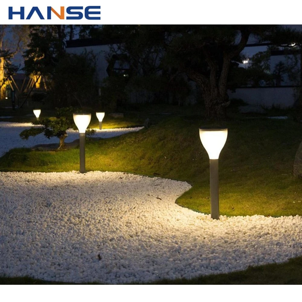 Black Cover Outdoor Garden Decorative Park Street Stainless Steel Solar Powered Products LED Solar Decoration Lights