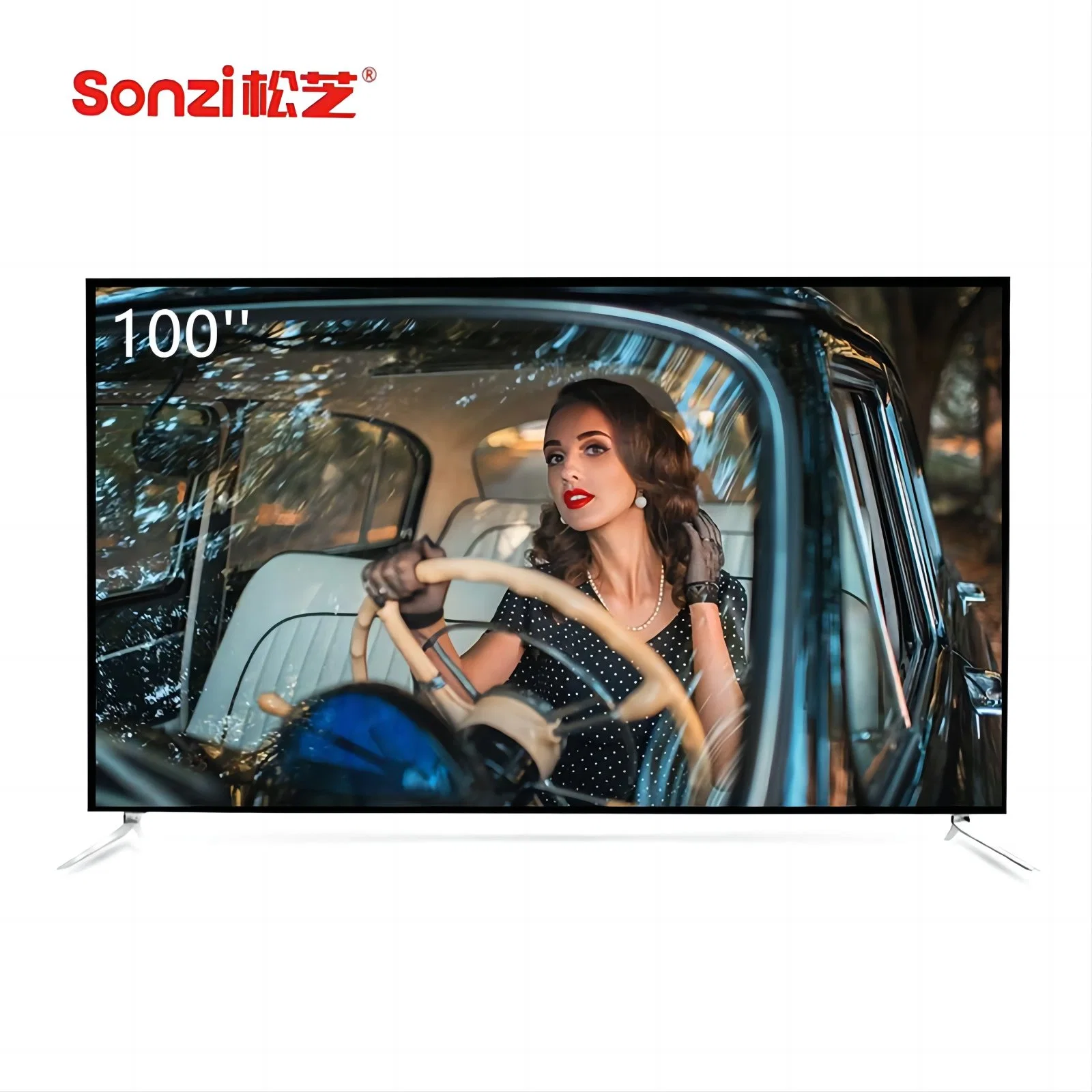 100 Inch Popular Qled Dled Eled Smart 4K 5K 8K UHD LED TV for Hotel Villa Karaoke Office Use