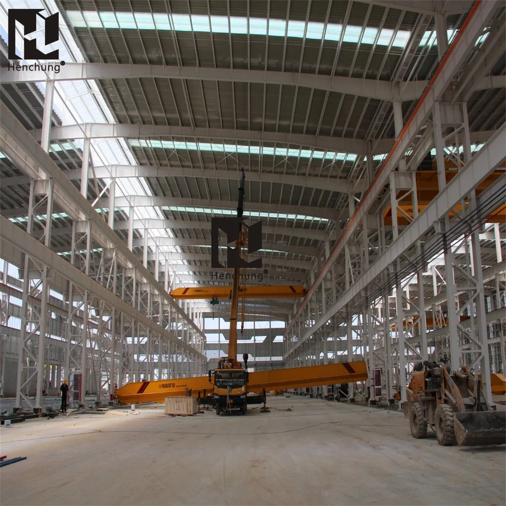 Prefabricated Light Steel Structure Commercial Warehouse Steel Metal Buildings Shed Construction