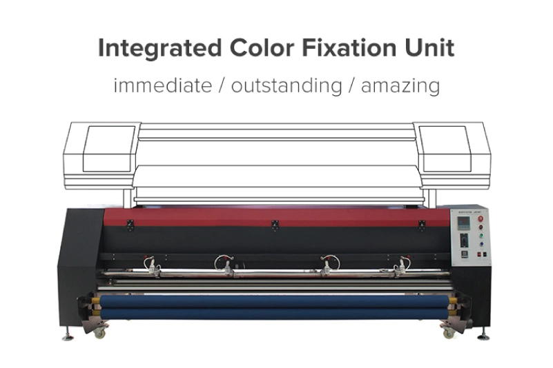 1440 Dpi Direct Textile Sublimation Digital Printer Fp-740c