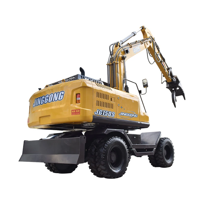 Jg Direct Sales Rocks Grabbing Machine Jg150sz Claw Excavators Stones Lifting Tongs Equipment