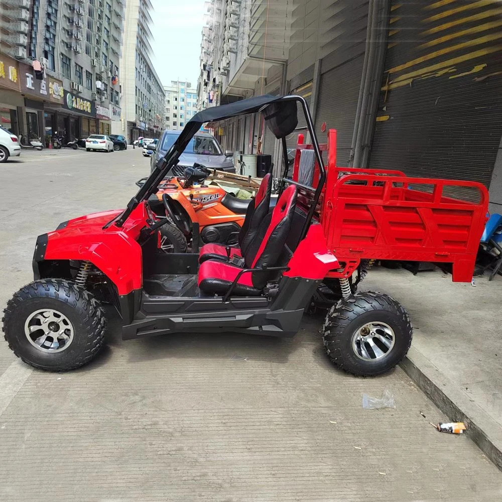 60 فولت Electrc UTV Farm استخدام ATV 2200W Quad Bike مع قادوس المقطورة