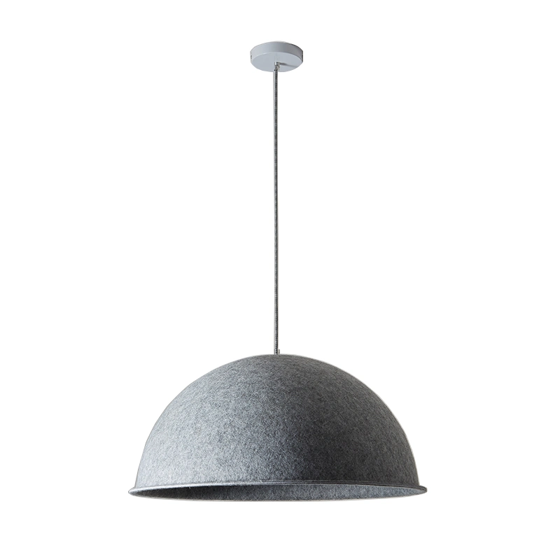 Creative Eco Felt Shade E26 E27 Base Fixture Hanging Ceiling Pendant Lamp for Kitchen Home Lighting