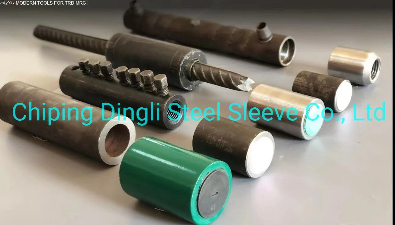 Cold Pressed Press 32mm Steel Threaded Couplers Machine Rebar Coupler