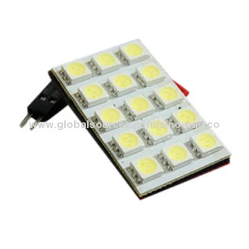 Fabricant de lumière LED automatique 15SMD Doom Lumière 12V 24V de l'automobile d'éclairage LED