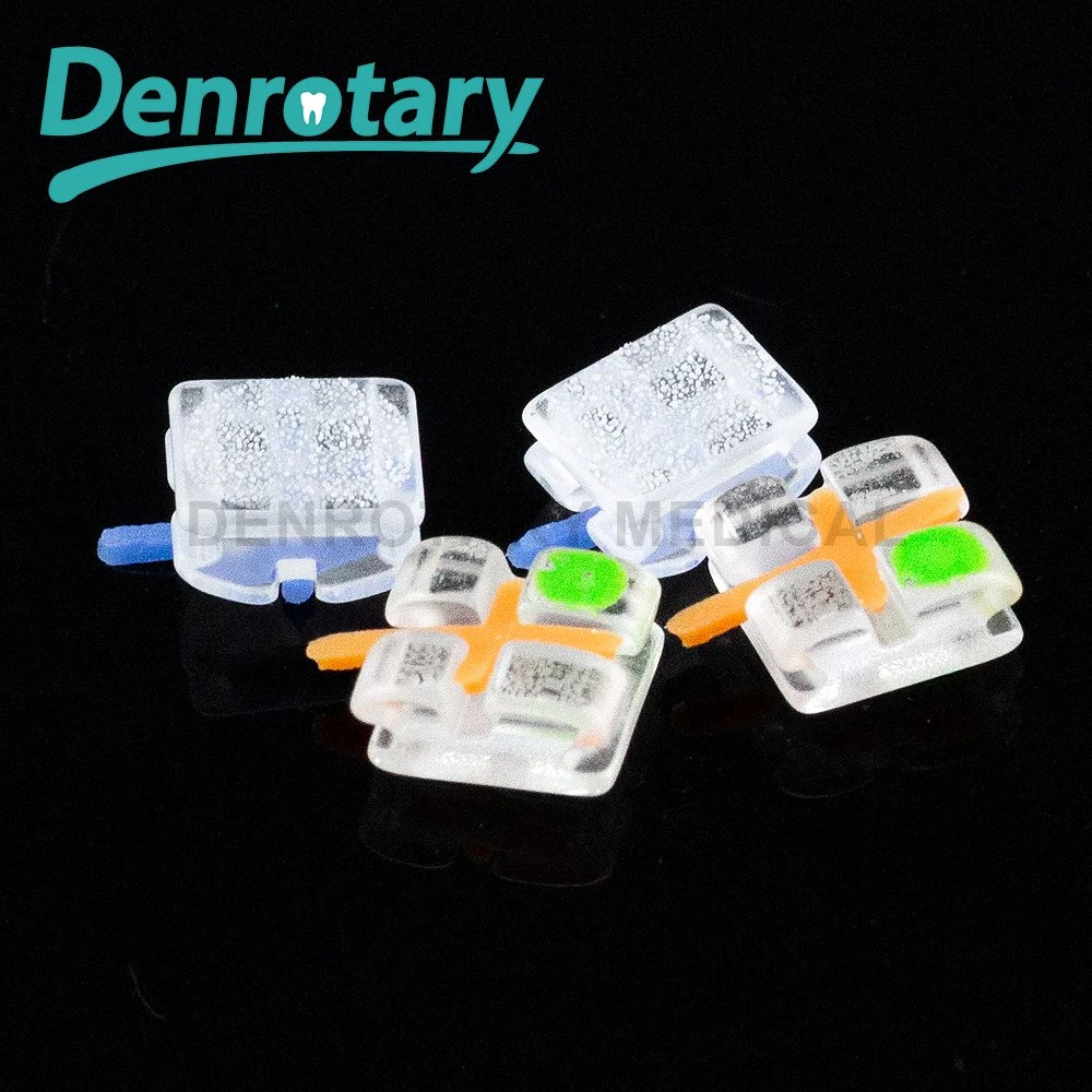 Dentistry Product Orthodontic Roth / M-B-T 022 018 3.4.5 W/H Strong Bonding Power Sapphire Bracket