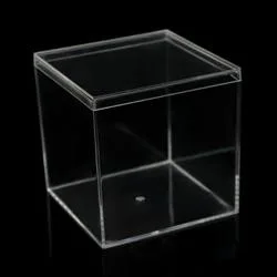 Transparent Magnetic Lid Acrylic Game Card Booster Box Display Case