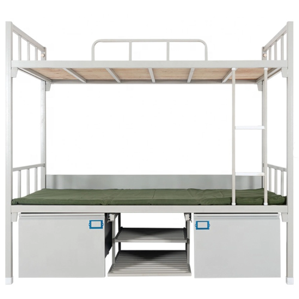 Easy Assembly School&Dormitory Metal Steel Bunk Bed