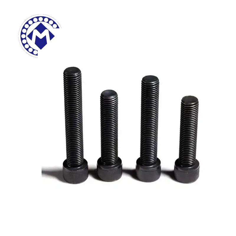 12.9 Grade M24 High Strength Fine Screw Hexagon Socket Head Blackened Hexagonal Bolt