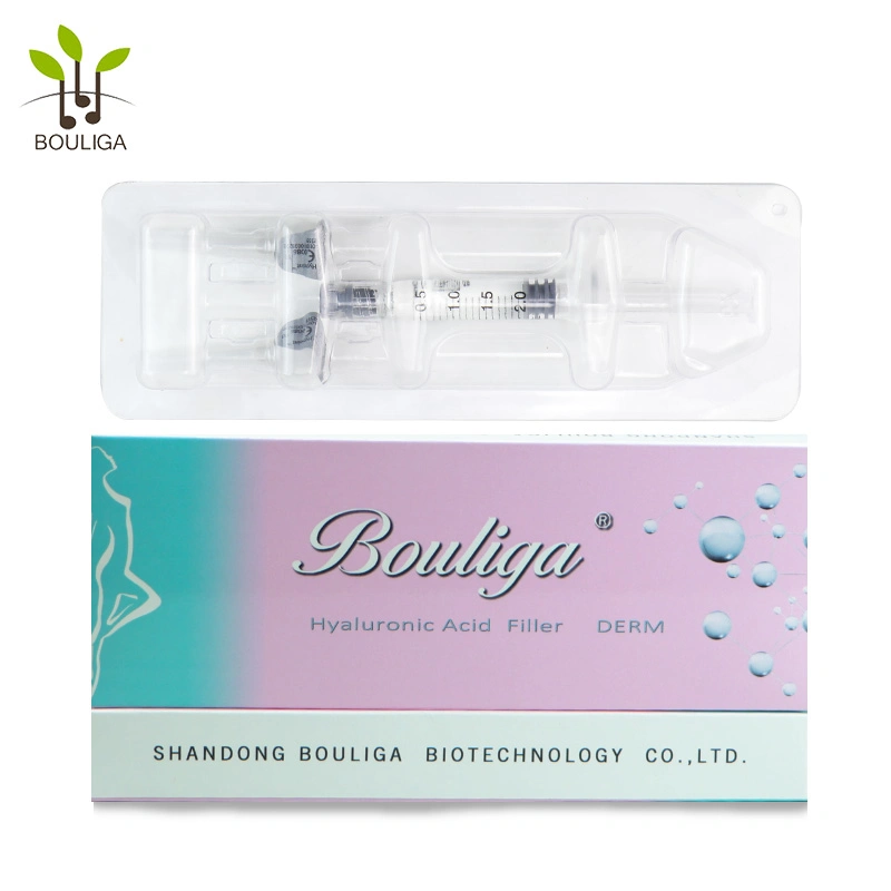 Crosslinked 2ml Derm Line Hyaluronic Acid Dermal Filler for Anting Age