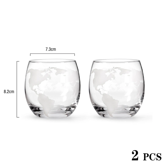 Glass Wine Set Whiskey Decanter Crystal Glass Vodka Spirit Dispenser Bar Party Interior Decoration Art Glassware 2021