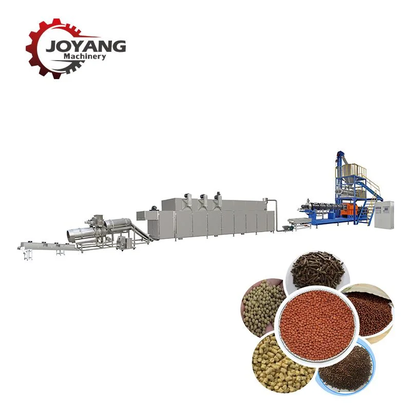 500 Kg / H Fully Automatic Floating and Sinking Fish Feed Extruder Machine