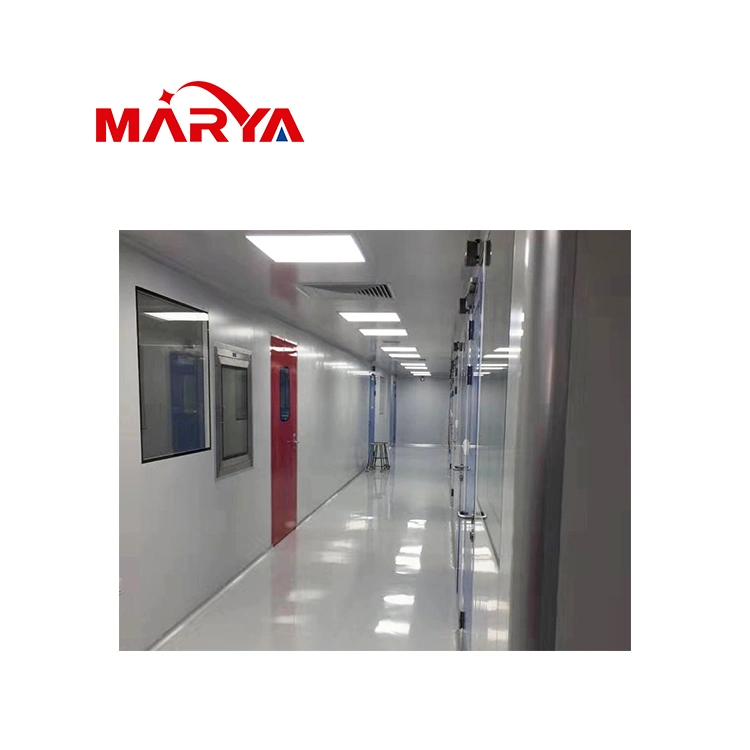 Marya Sliding Door Clean Room Perforated Raised Floor Cleanroom for Pharmaceutical Filling Line