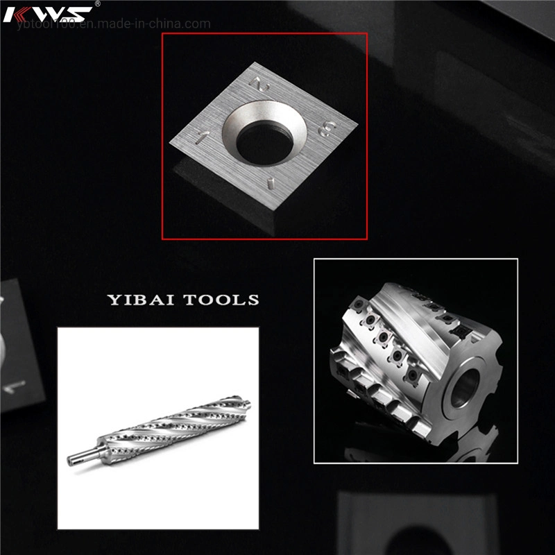 Kws helicoidal de alta precisión de la cabeza de la cortadora de aplanadora Parte 60*12*1.5*35grados insertos de carburo