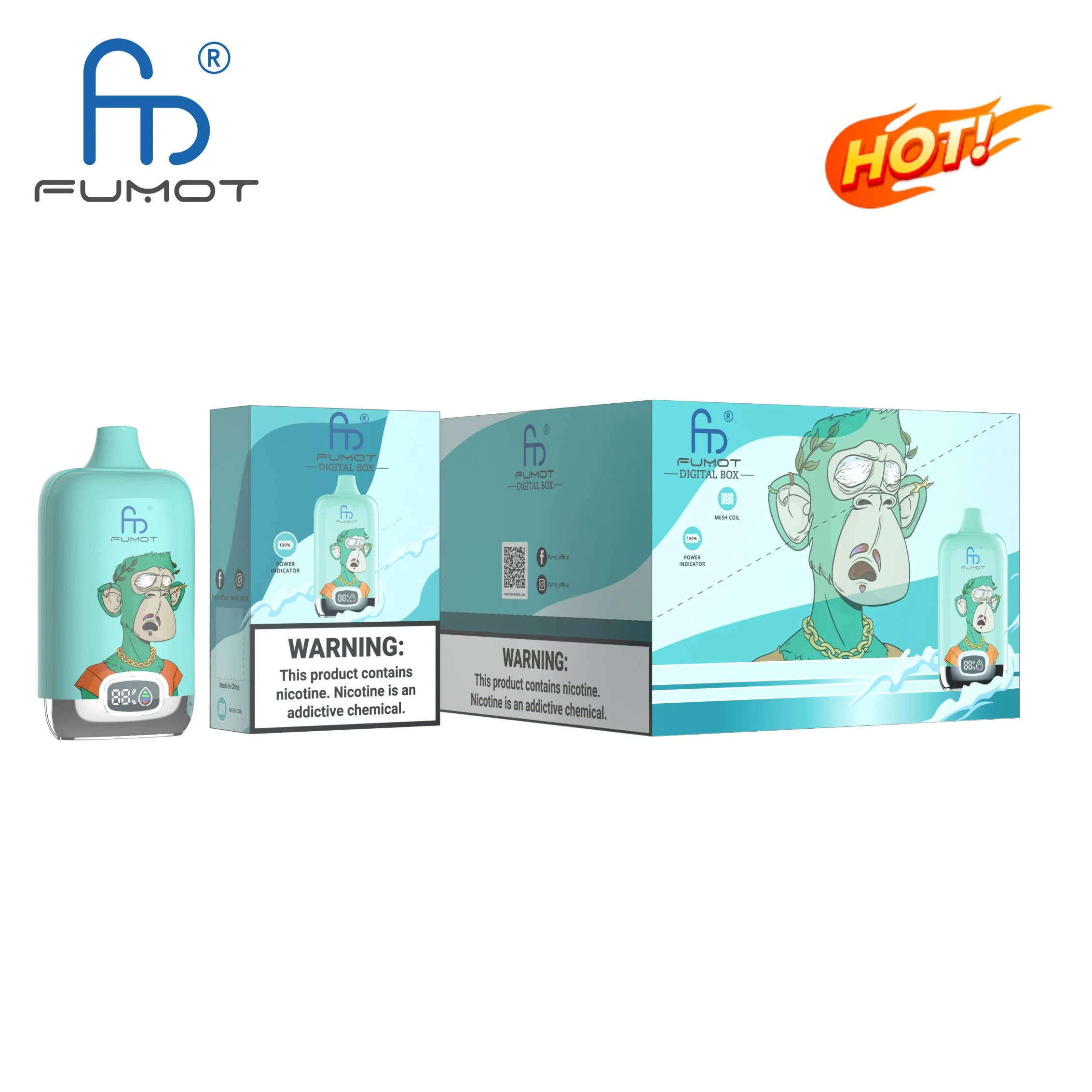 China Wholesale/Supplier Vape Juice Randm Tornado 9000 Big Puff 0% 2% 5% Brands Wape Fruit Flavor Fumot Digital Box 12000 E Cigarette Rechargeable Mini Disposable/Chargeable Vape