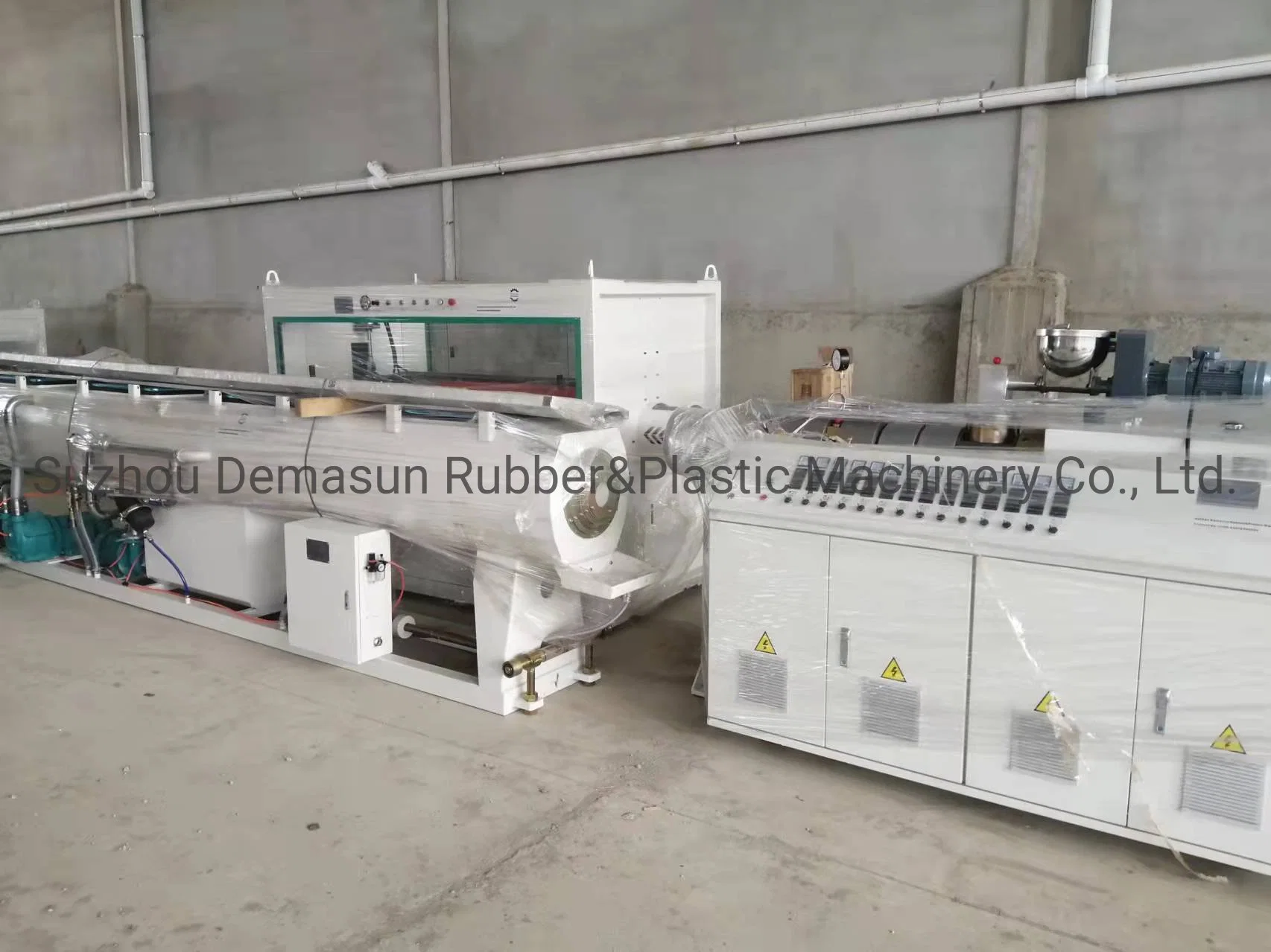 Plastic Extruder UPVC Pipe Production Machine PPR PE HDPE LLDPE LDPE Irrigation Water Supply Energy Gas Hose Plastic Extrusion Line