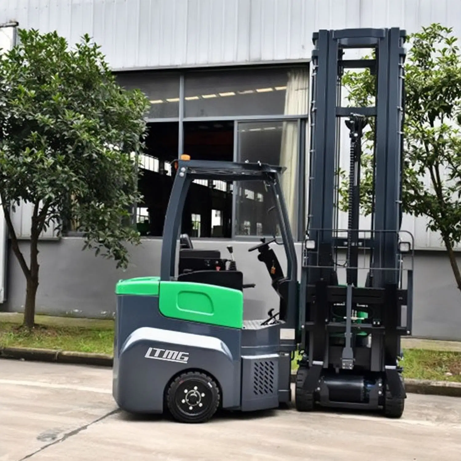 ISO quente marcação Electric corredor estreito carro para venda reach stacker Truck Frb15