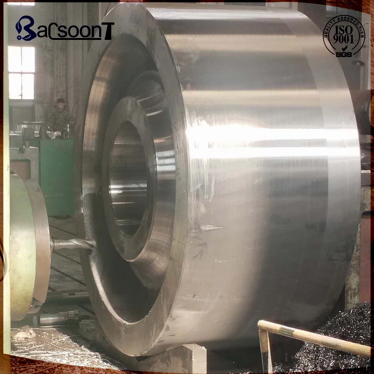 Cast Steel Alloy Heavy Cement Kiln/Metal Rotary Kiln Support Roller