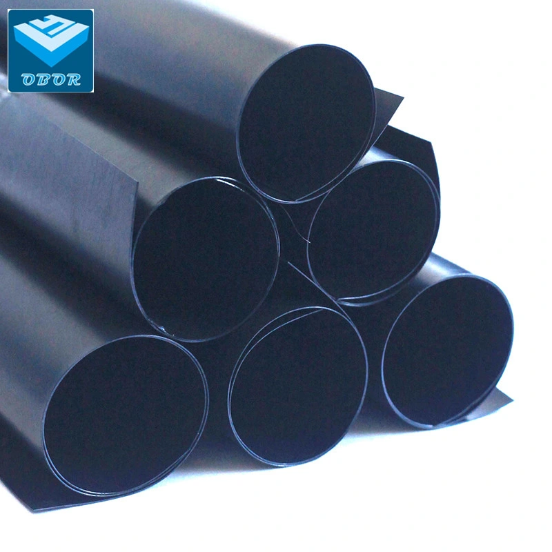 Smooth/Textured HDPE Geomembrane Sheets Fish /Shrimp Farming Pool Tank Pond Liner Factory Supply Prices Antiseepage Waterproof Material