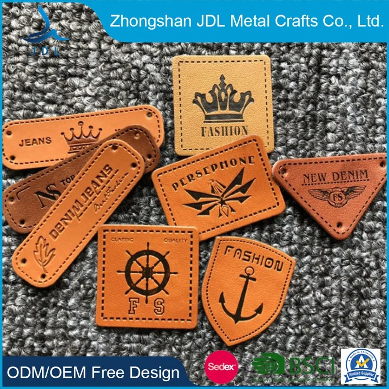 New Popularity Hot Sale Products Personalised Rubber Badge Leather Custom PU Patch Emblem