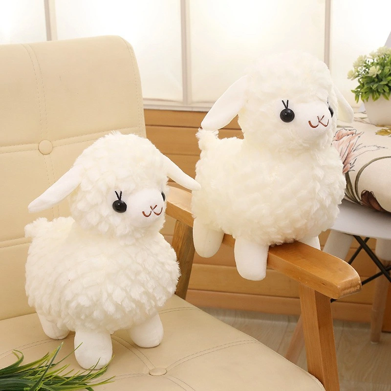 Super Cute Simulation Small Alpaca Plush Toy Activity Birthday Gift