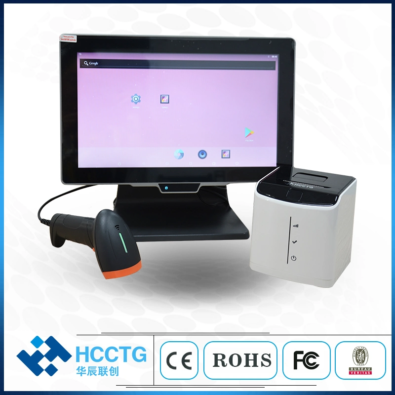 14 Zoll Desktop POS Terminal Elektronische Kasse mit Android7,1 WiFi für Business Restaurant Sale (HCC-A9650)