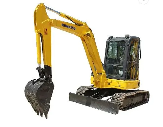 Used Original Hydraulic Komatsu PC50 Secondhand Clawer Excavator Rubber Track Digger 5ton Mini Equipment with Low Price