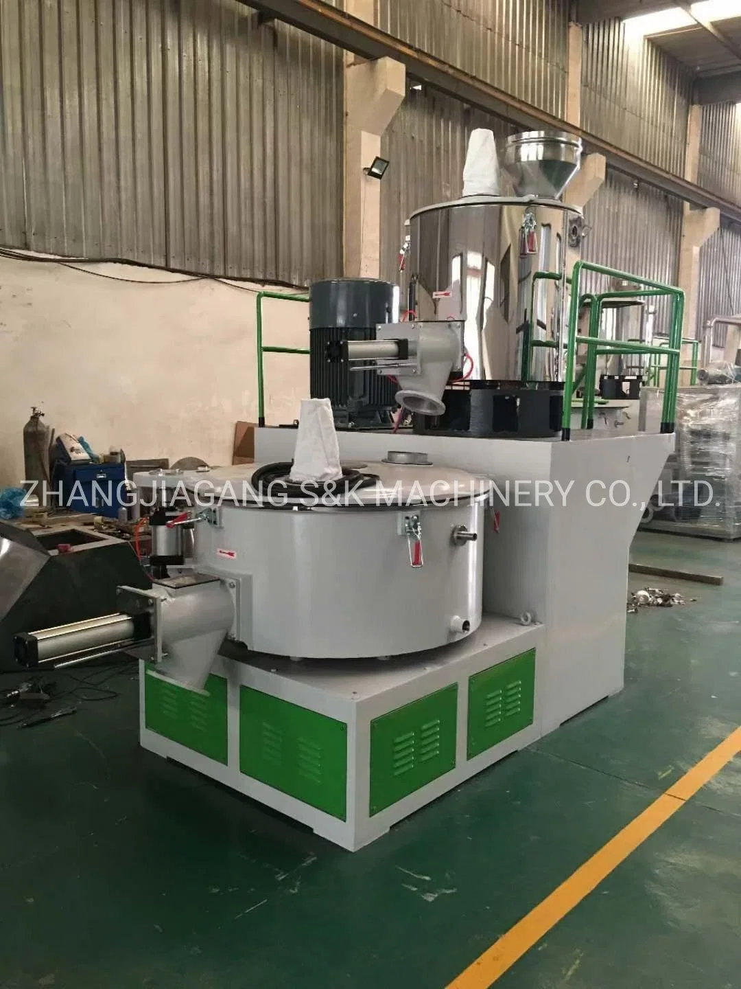 Plastic Machinery Automatic Batch Weighing and Mixing System for Power Color Masterbatch with Low Cost