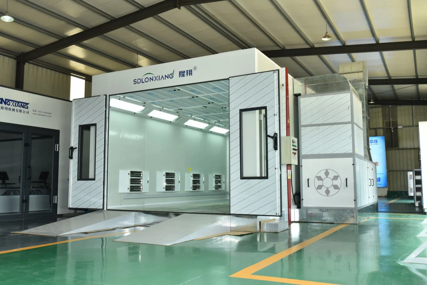 Downdraft Auto Paint Booth Oven Price with Good Quality