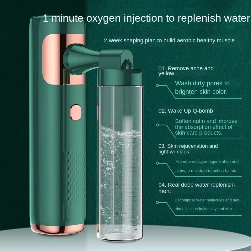 Wholesale Nano Spray Facial Moisturizing Skin Rejuvenation Beauty Device Portable Mini Airbrush Facial Water Oxygen Injector
