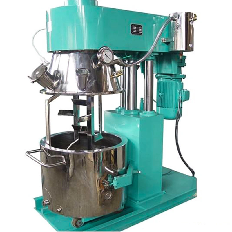 Automatic High Viscosity Adhesive Grease Silica Gel Silicone Sealant Making Planetary Mixer Machine Planetary Mixer