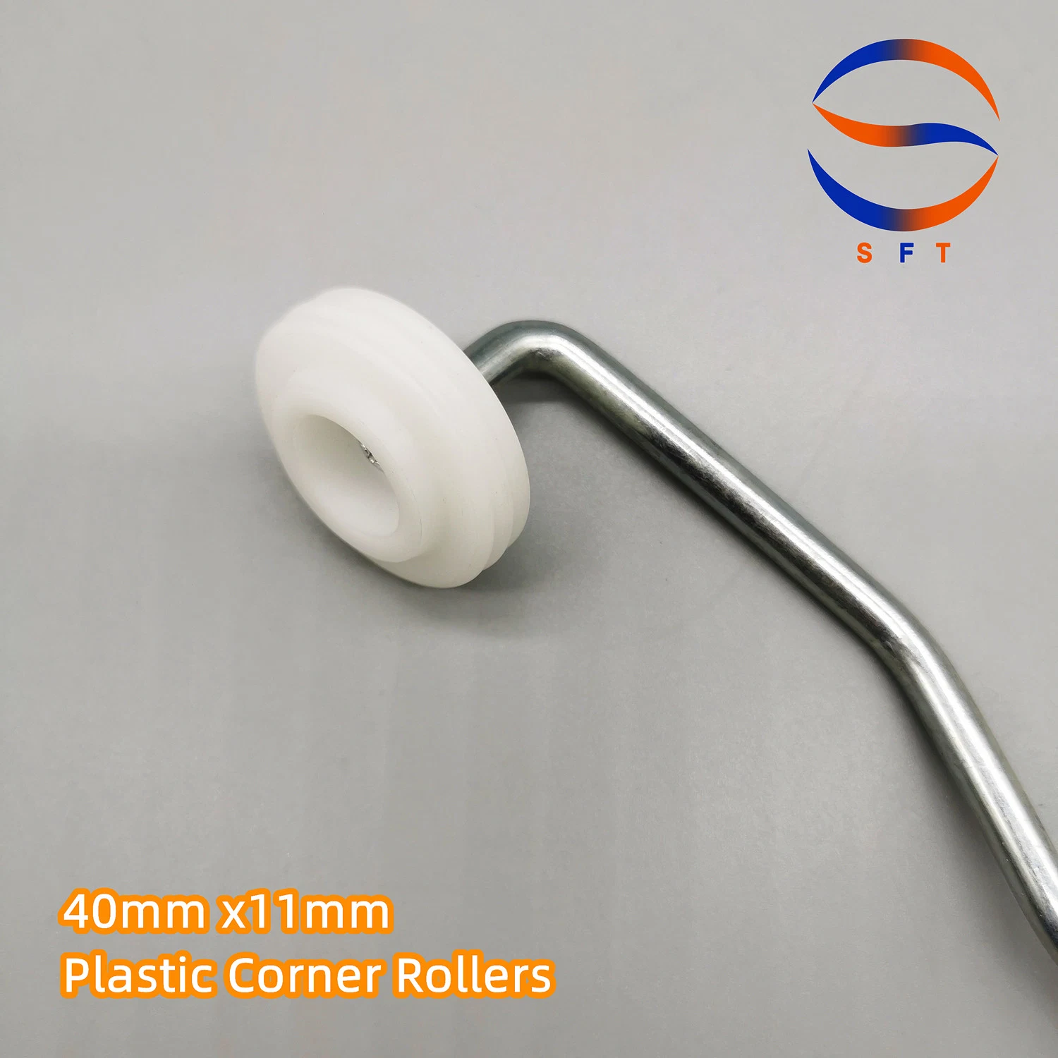 40mm Diameter 11mm Thickness Plastic Corner Rollers for Resin Application