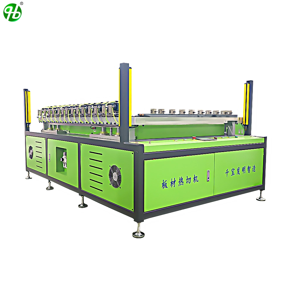 EPE PE Polyethylene Foam Plank Tray Hot Cutting Slitting Machine Hot Knife Cutting Machine